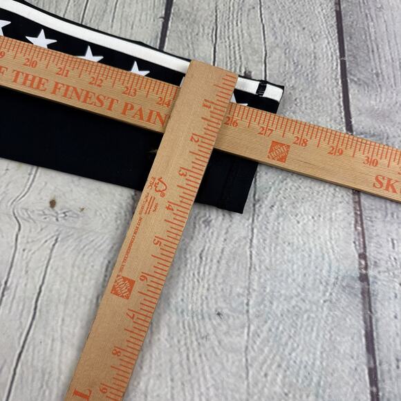 Mono B Womens High Waist Stars And Stripes Athletic Leggings SM Style‎ APH 2392 - Picture 7 of 7